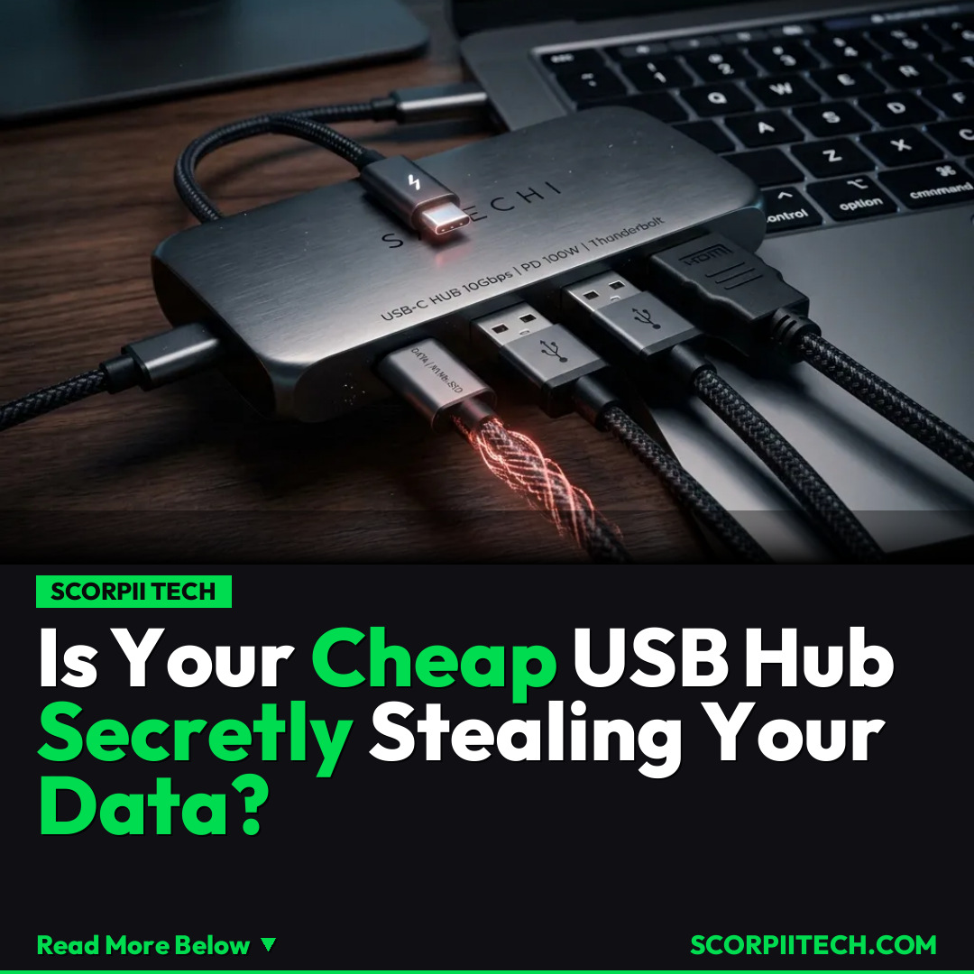 Is Your Cheap USB Hub Secretly Stealing Your Data?