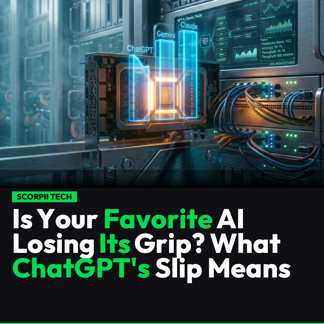 Is Your Favorite AI Losing Its Grip? What ChatGPT's Slip Means
