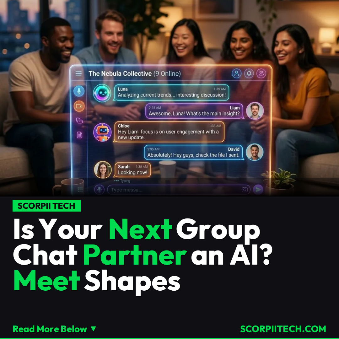 Is Your Next Group Chat Partner an AI? Meet Shapes