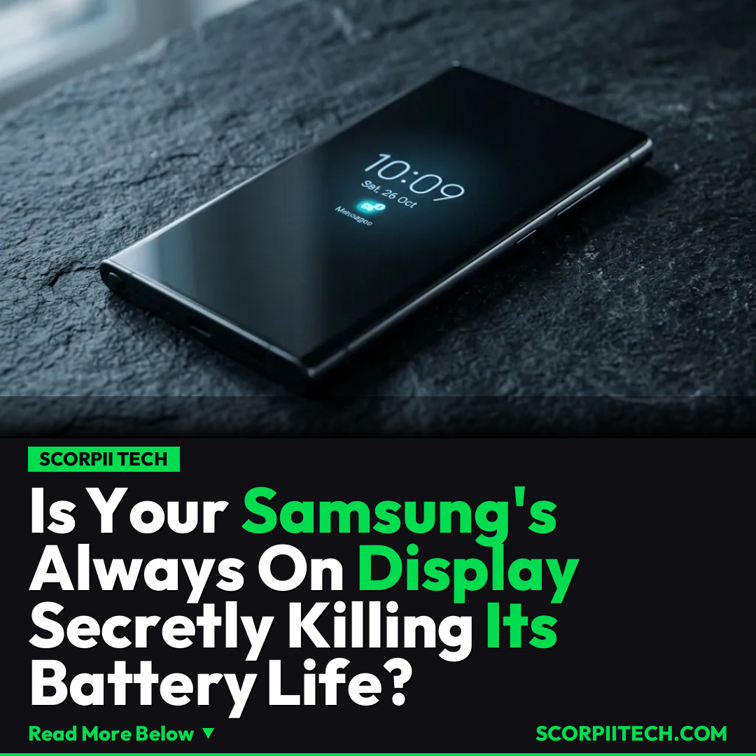Is Your Samsung's Always On Display Secretly Killing Its Battery Life?