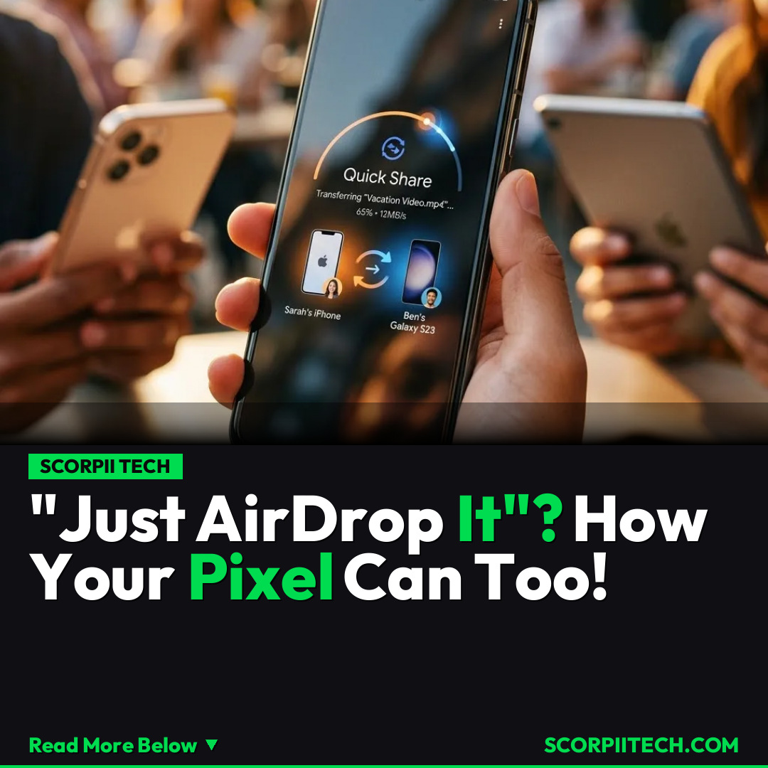 "Just AirDrop It"? How Your Pixel Can Too!