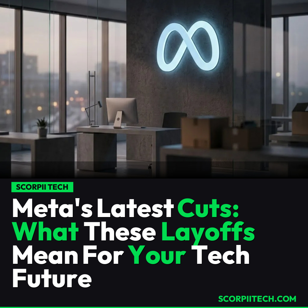 Meta's Latest Cuts: What These Layoffs Mean For Your Tech Future