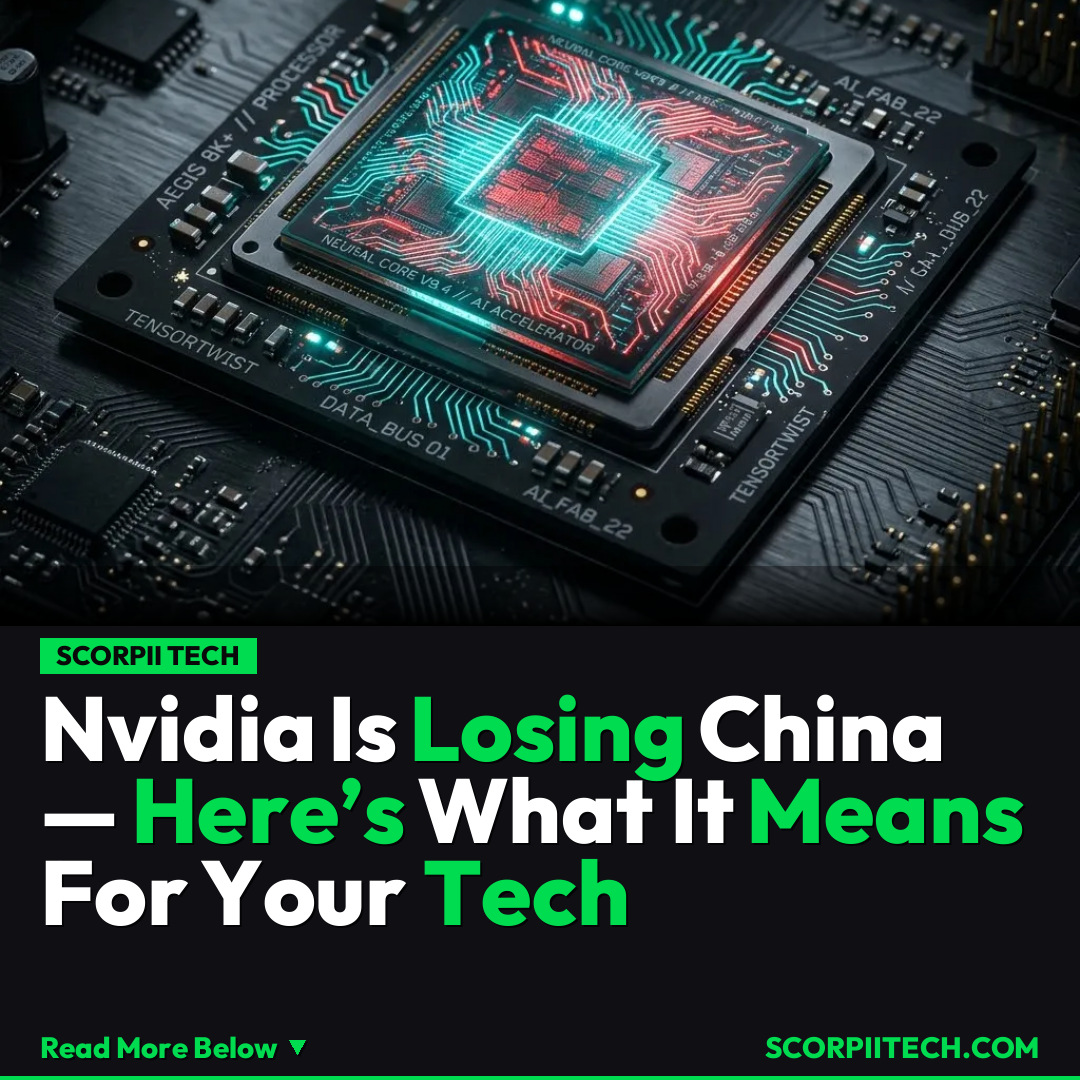 Nvidia Is Losing China — Here’s What It Means For Your Tech