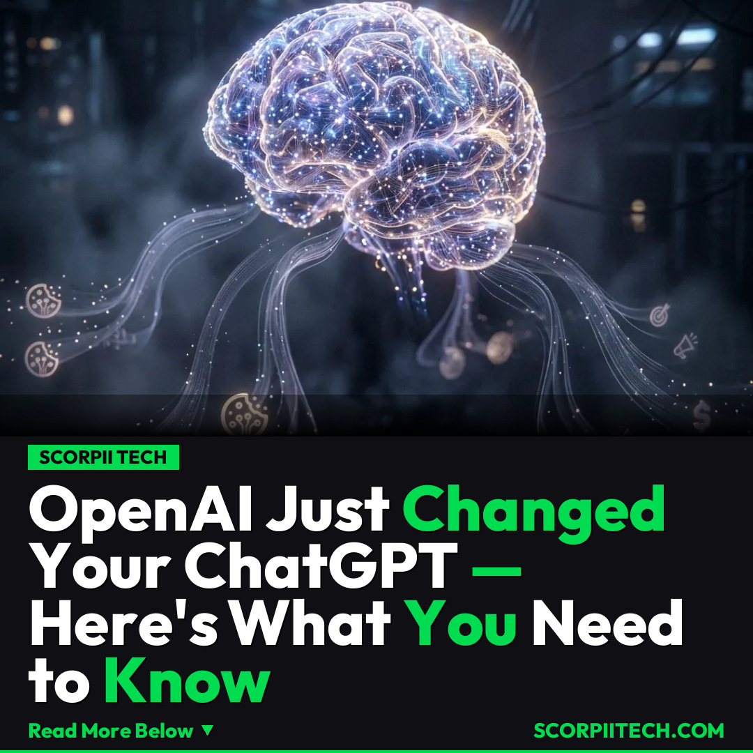 OpenAI Just Changed Your ChatGPT — Here's What You Need to Know