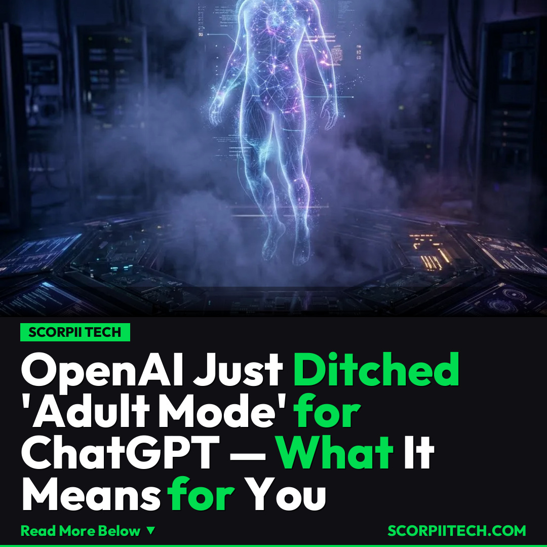 OpenAI Just Ditched 'Adult Mode' for ChatGPT — What It Means for You