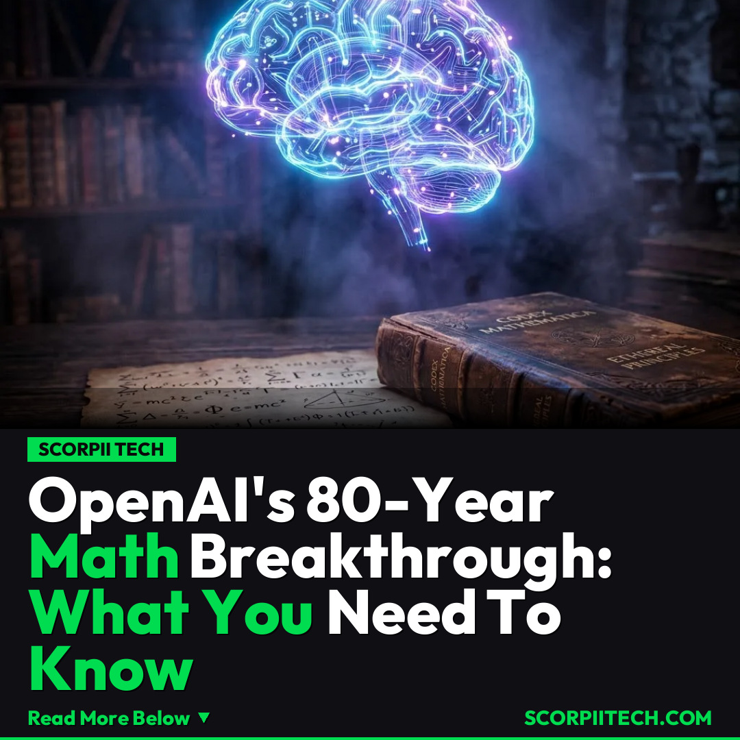 OpenAI's 80-Year Math Breakthrough: What You Need To Know