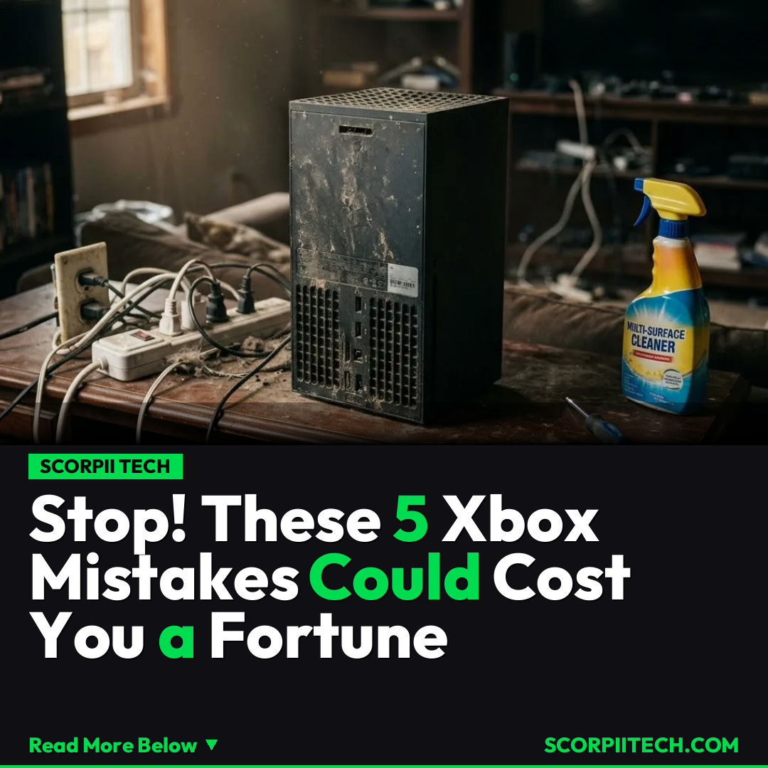 Stop! These 5 Xbox Mistakes Could Cost You a Fortune