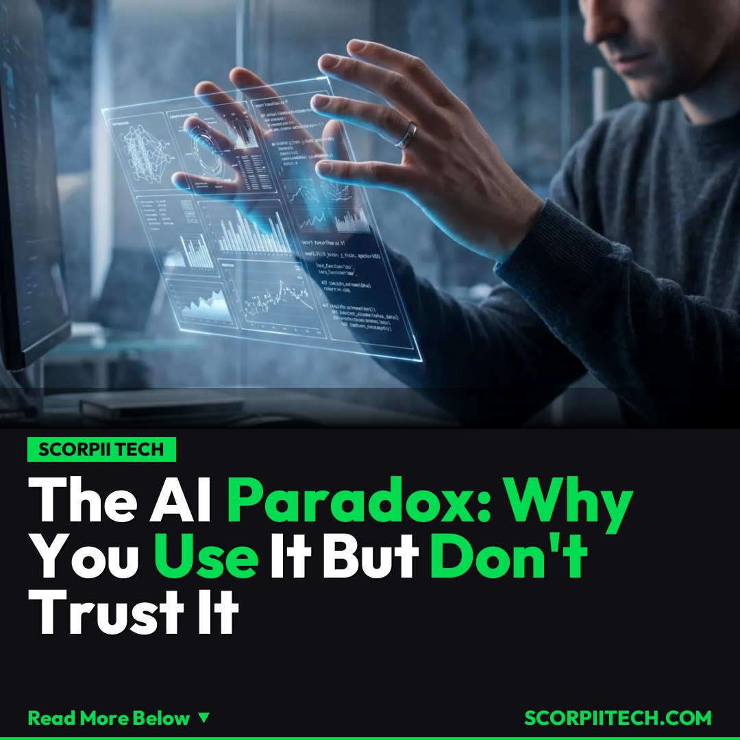 The AI Paradox: Why You Use It But Don't Trust It