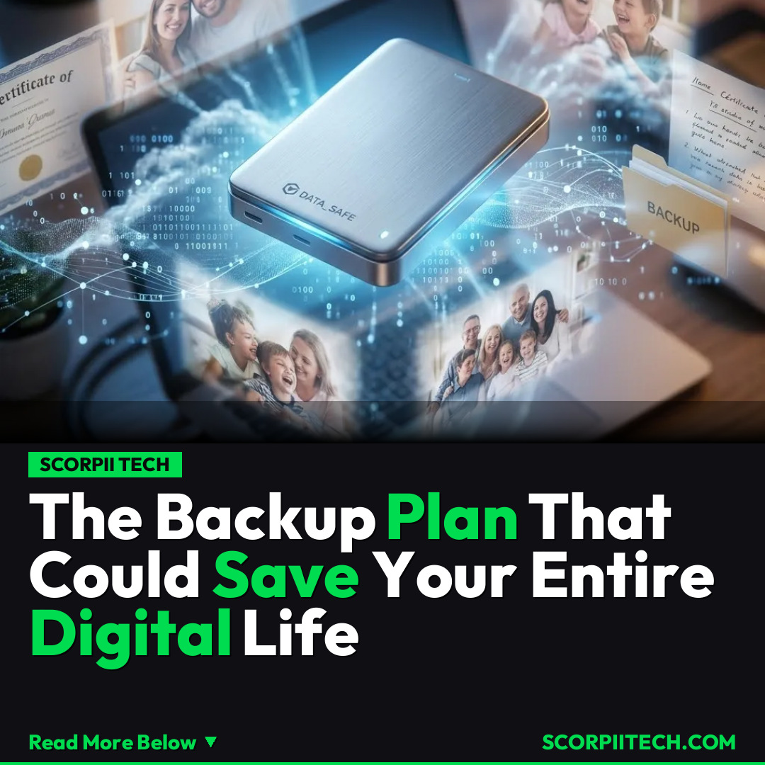 The Backup Plan That Could Save Your Entire Digital Life
