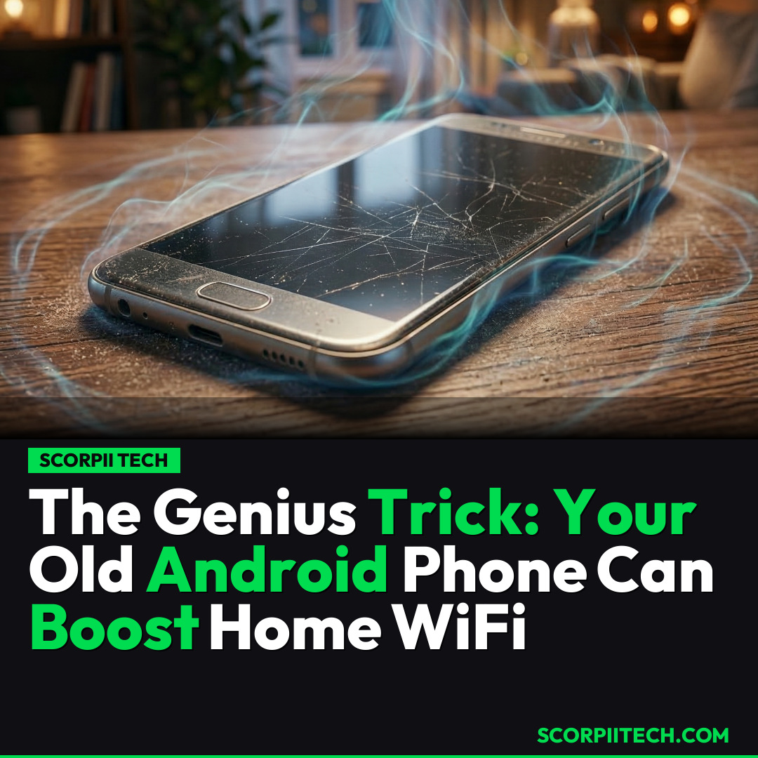 The Genius Trick: Your Old Android Phone Can Boost Home WiFi