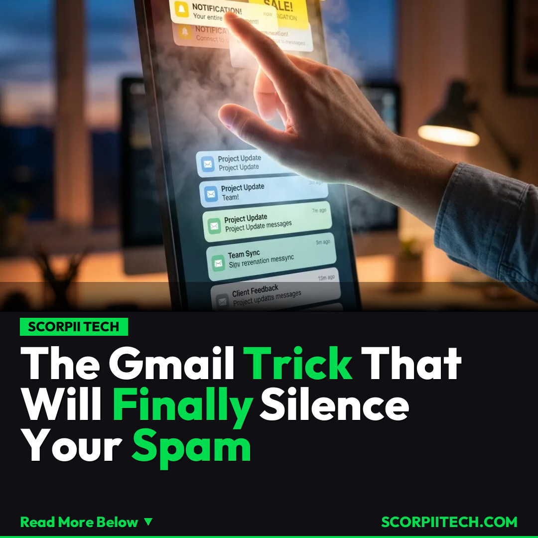 The Gmail Trick That Will Finally Silence Your Spam