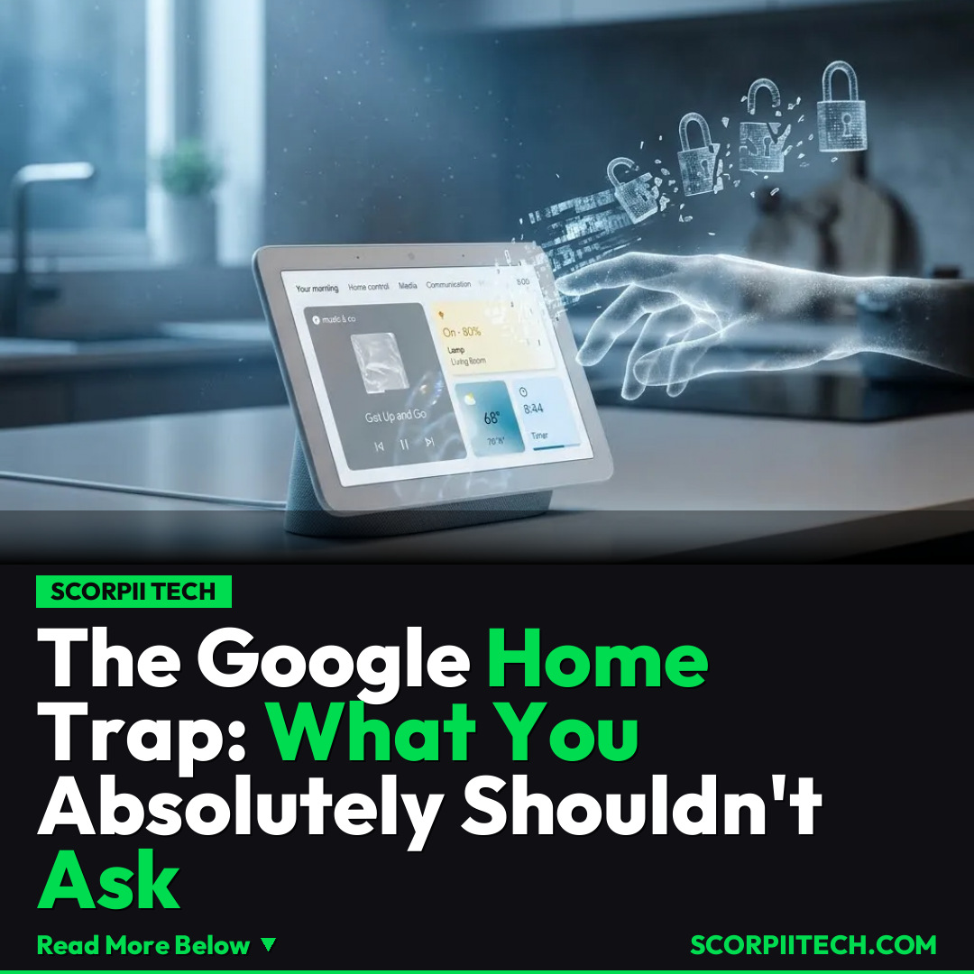 The Google Home Trap: What You Absolutely Shouldn't Ask