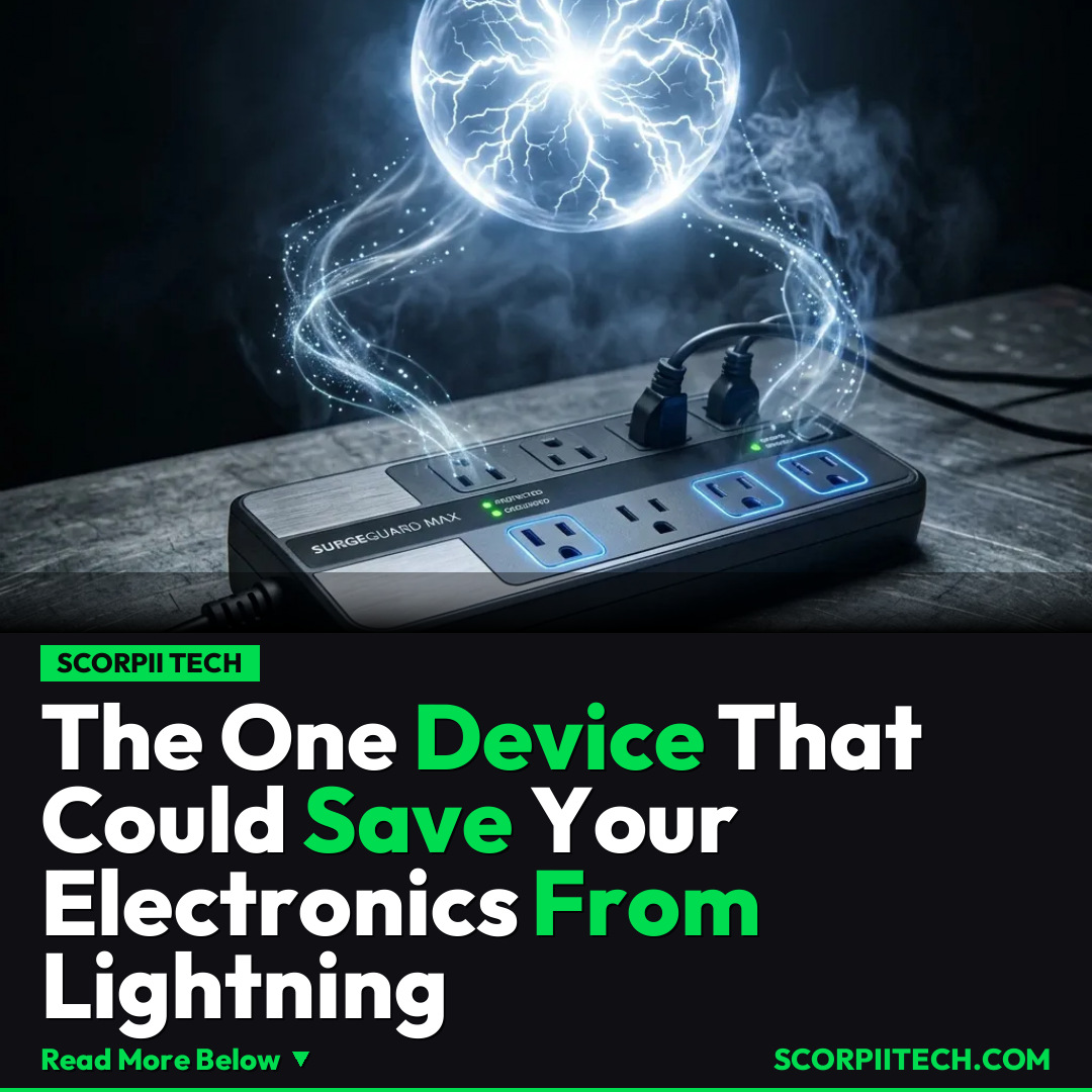 The One Device That Could Save Your Electronics From Lightning