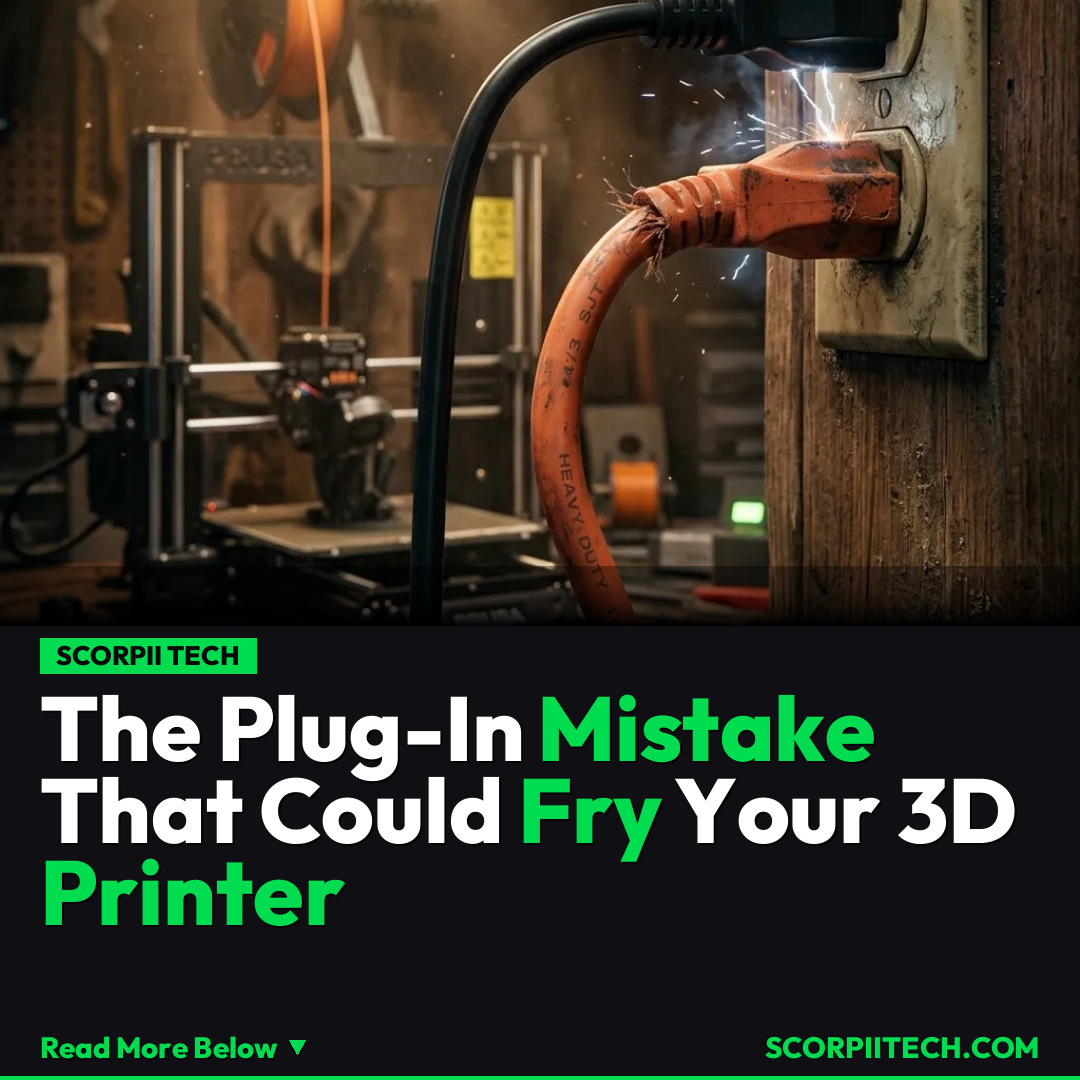 The Plug-In Mistake That Could Fry Your 3D Printer
