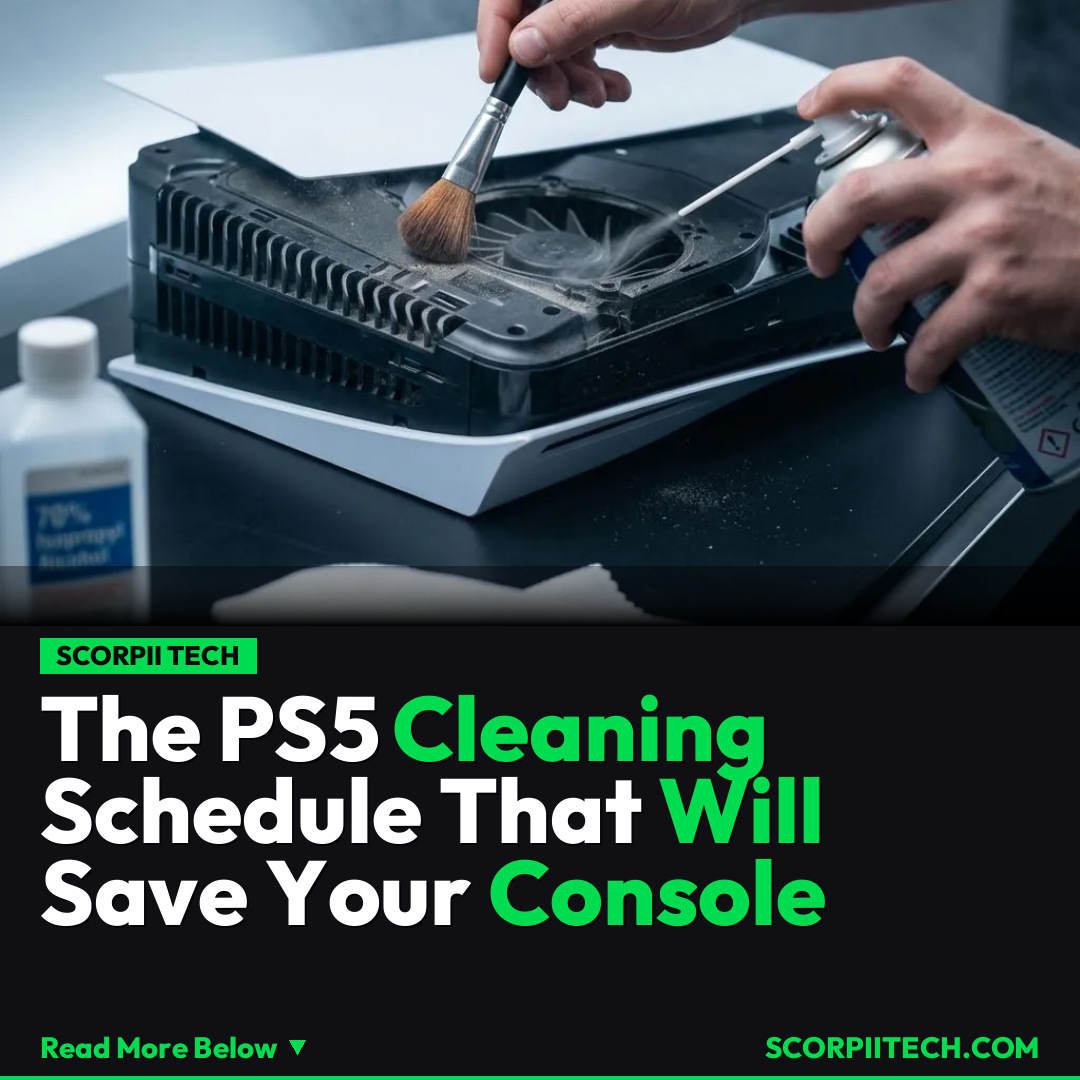 The PS5 Cleaning Schedule That Will Save Your Console