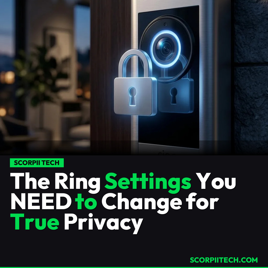 The Ring Settings You NEED to Change for True Privacy