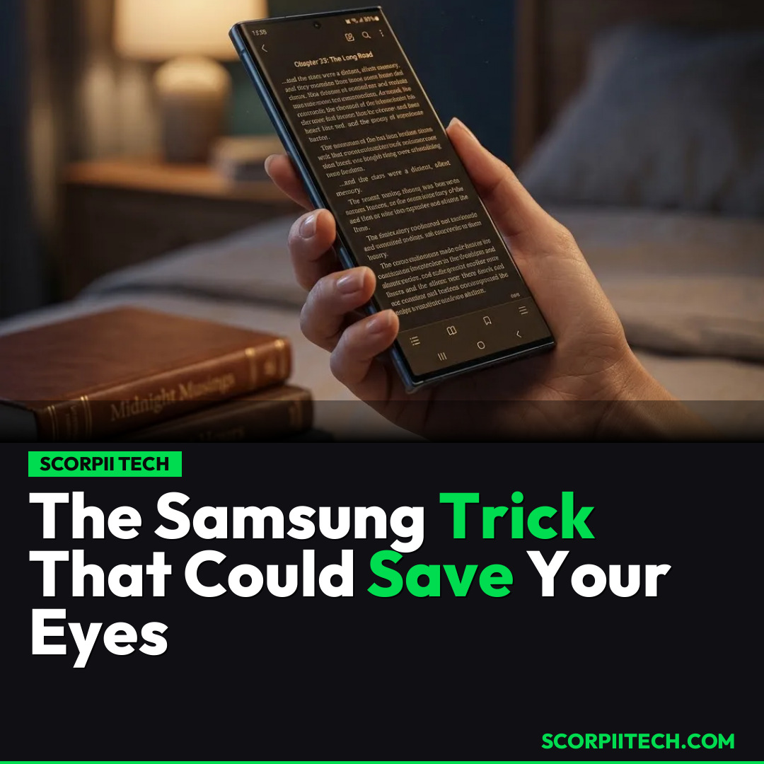 The Samsung Trick That Could Save Your Eyes