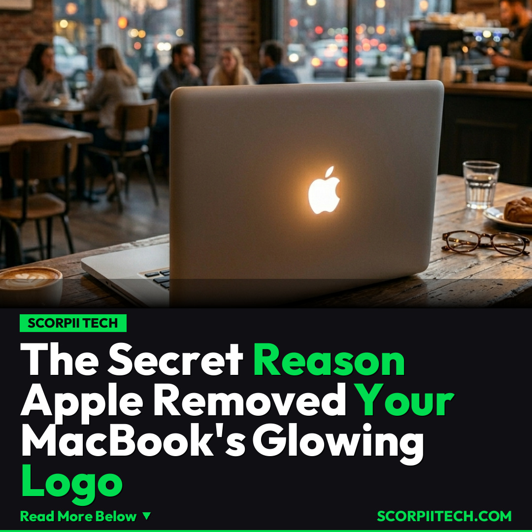 The Secret Reason Apple Removed Your MacBook's Glowing Logo