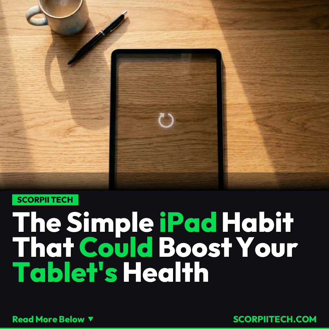 The Simple iPad Habit That Could Boost Your Tablet's Health