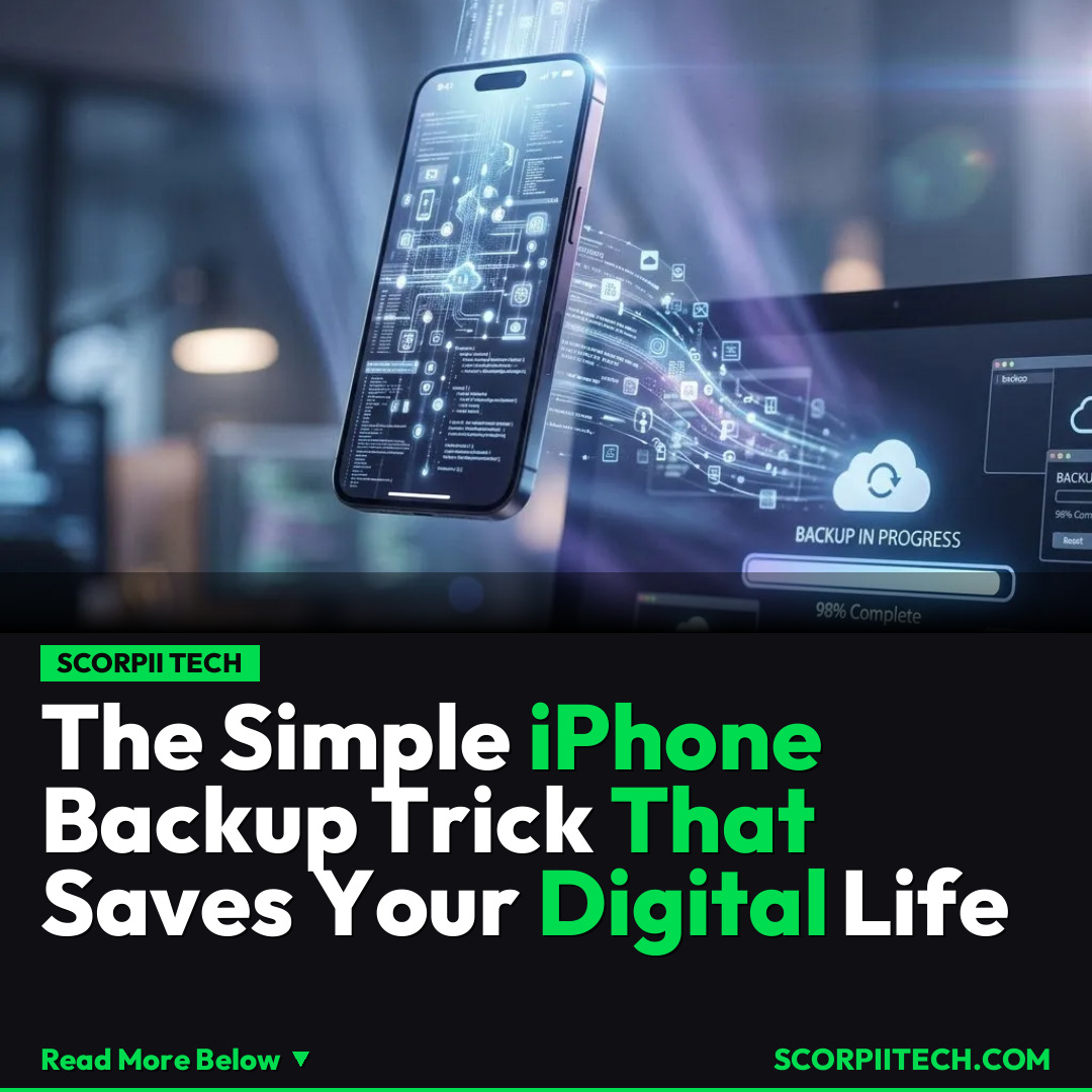 The Simple iPhone Backup Trick That Saves Your Digital Life