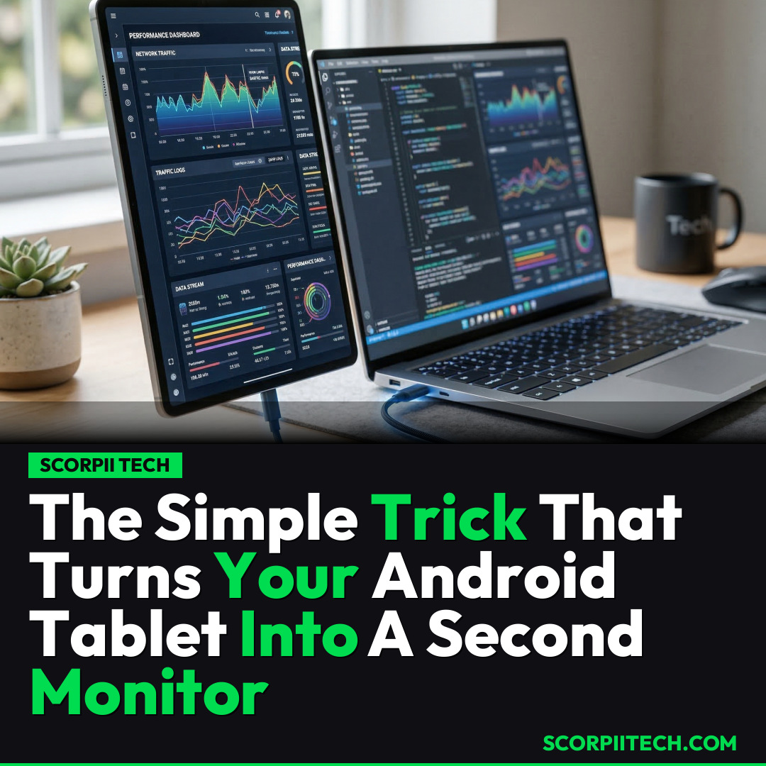 The Simple Trick That Turns Your Android Tablet Into A Second Monitor