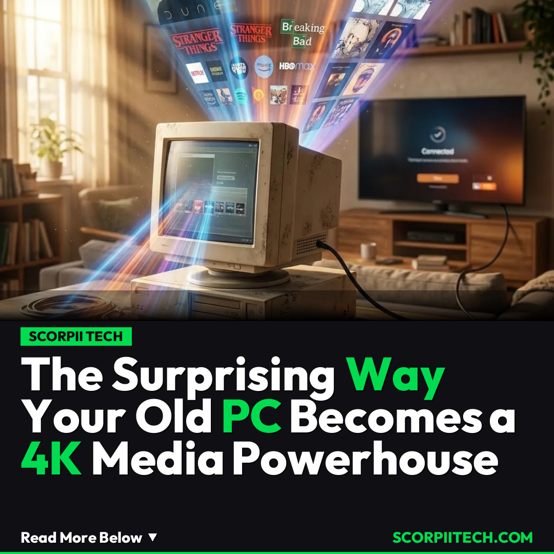 The Surprising Way Your Old PC Becomes a 4K Media Powerhouse