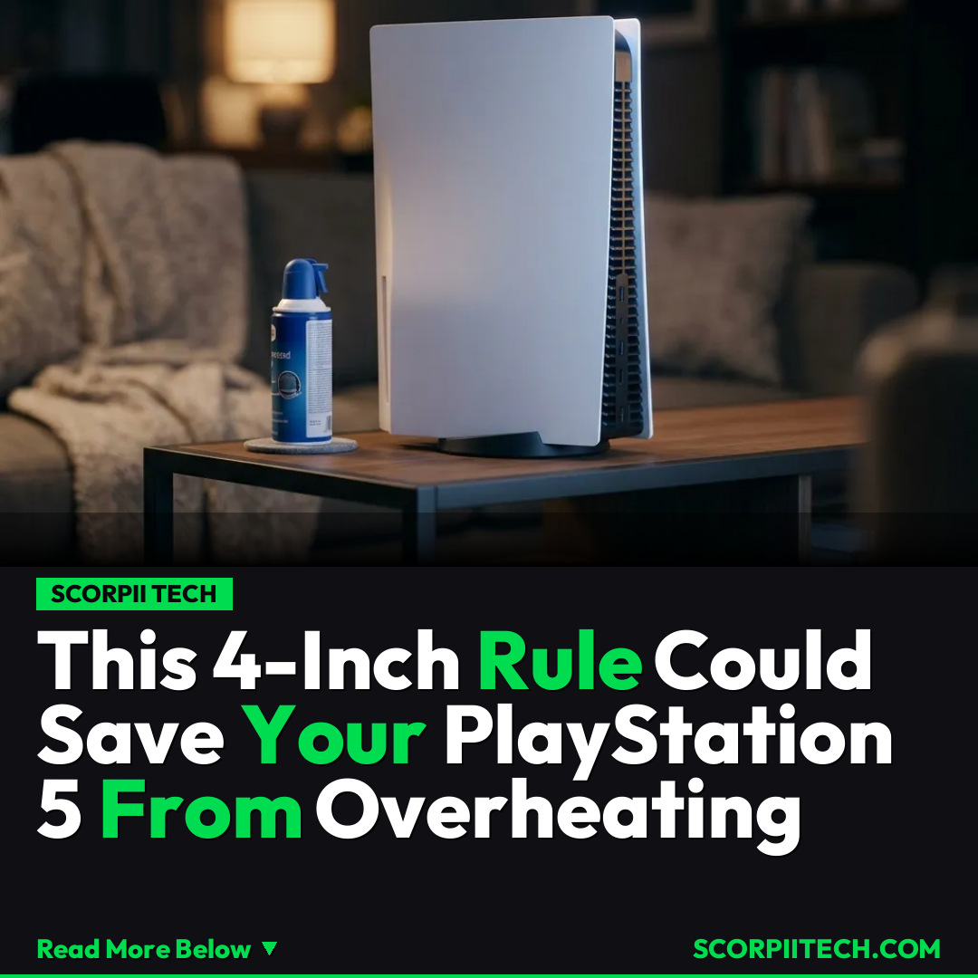 This 4-Inch Rule Could Save Your PlayStation 5 From Overheating