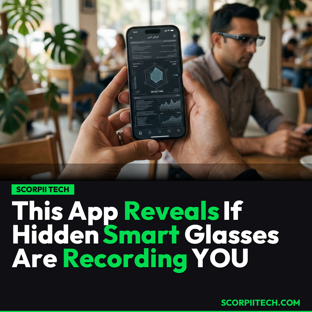 This App Reveals If Hidden Smart Glasses Are Recording YOU