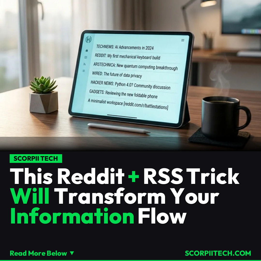 This Reddit + RSS Trick Will Transform Your Information Flow