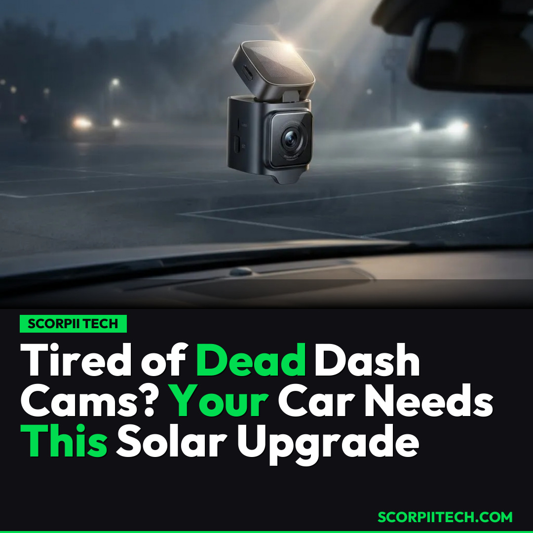 Tired of Dead Dash Cams? Your Car Needs This Solar Upgrade