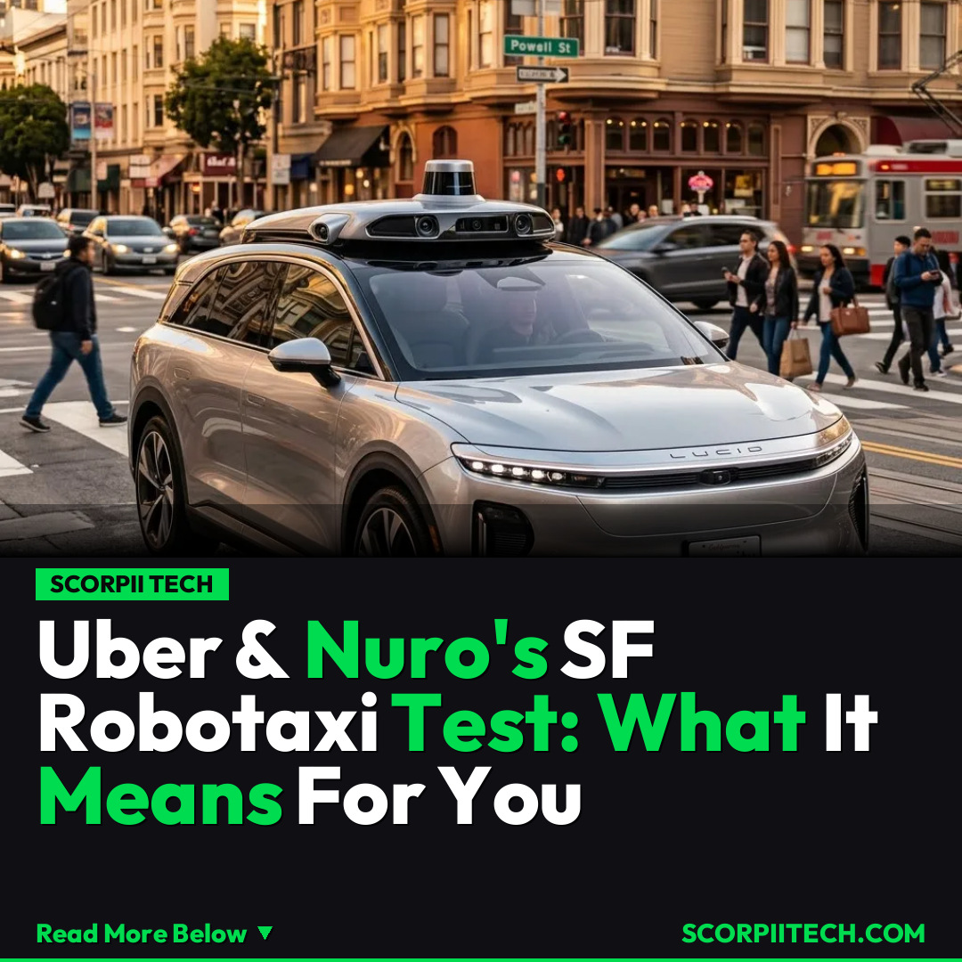 Uber & Nuro's SF Robotaxi Test: What It Means For You