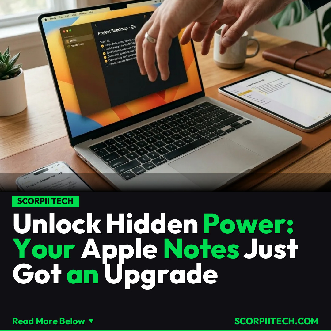 Unlock Hidden Power: Your Apple Notes Just Got an Upgrade