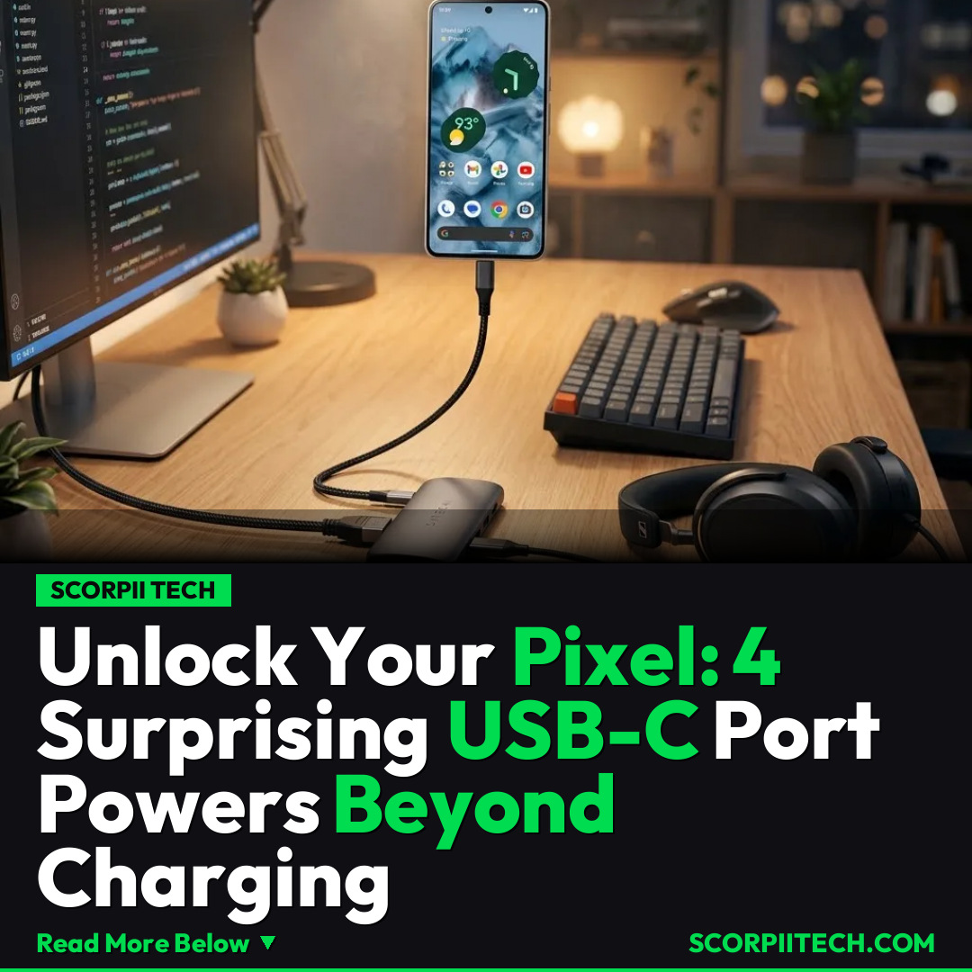 Unlock Your Pixel: 4 Surprising USB-C Port Powers Beyond Charging