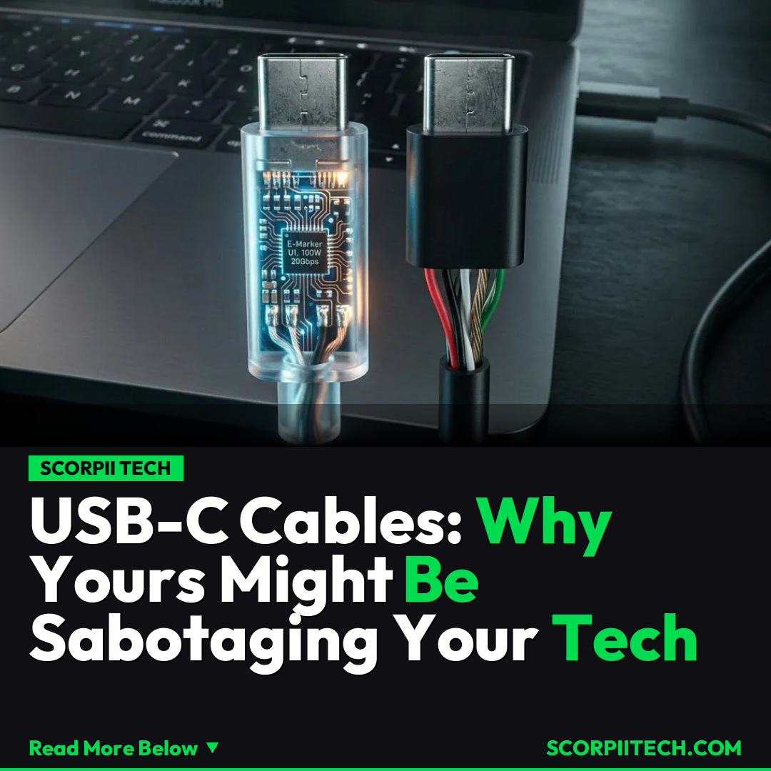 USB-C Cables: Why Yours Might Be Sabotaging Your Tech
