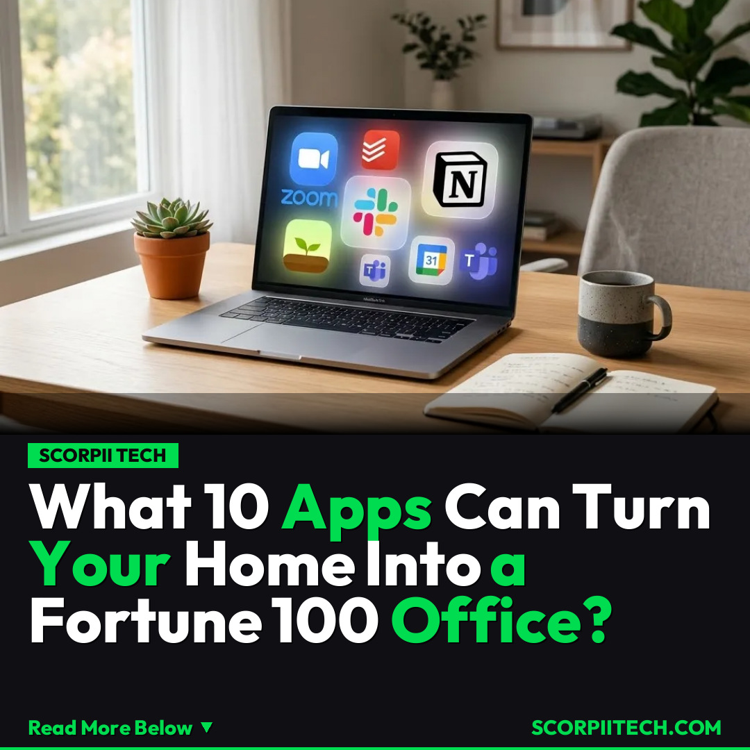 What 10 Apps Can Turn Your Home Into a Fortune 100 Office?