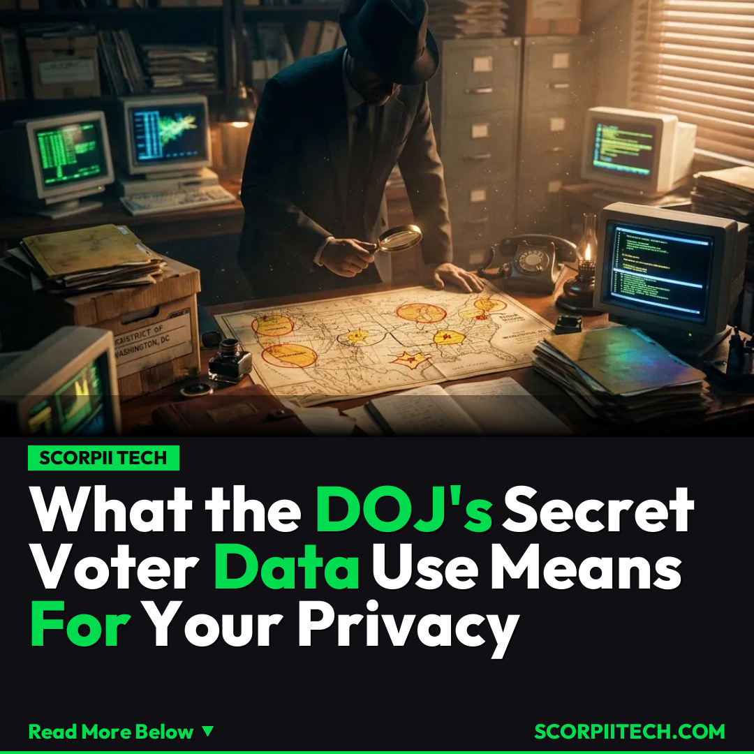 What the DOJ's Secret Voter Data Use Means For Your Privacy
