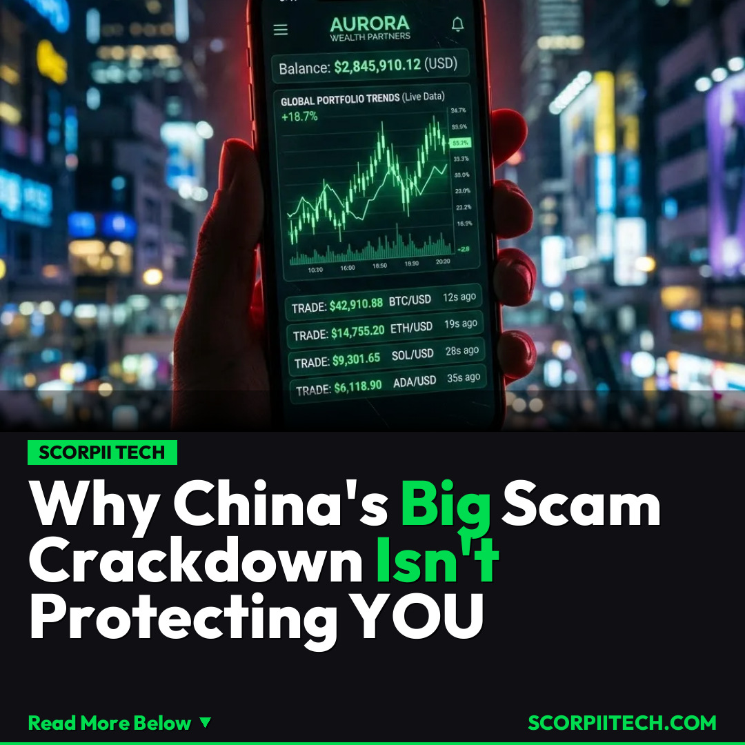 Why China's Big Scam Crackdown Isn't Protecting YOU