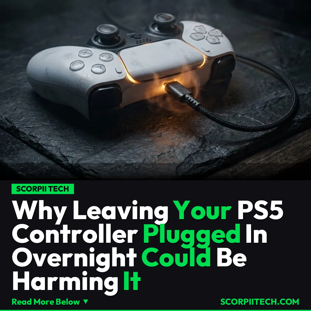 Why Leaving Your PS5 Controller Plugged In Overnight Could Be Harming It