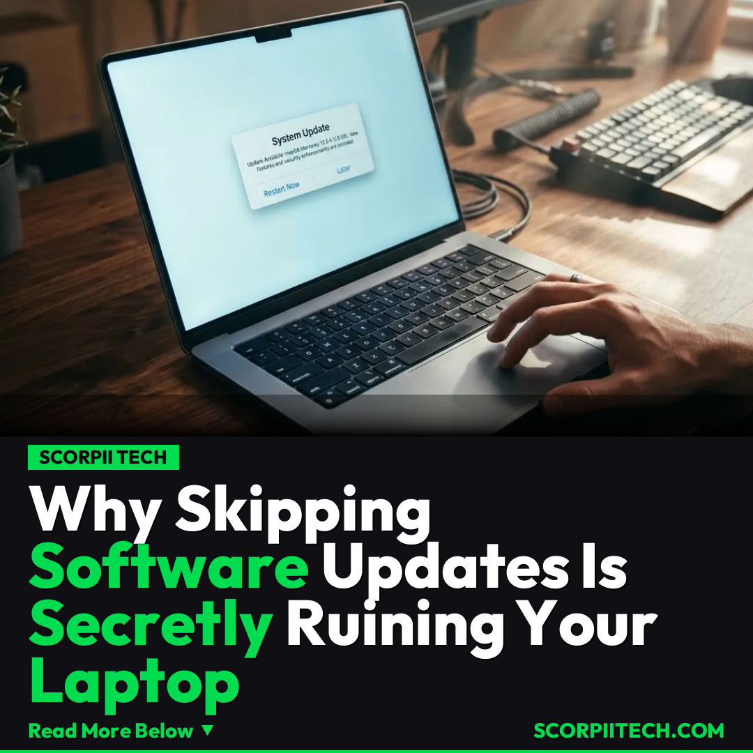 Why Skipping Software Updates Is Secretly Ruining Your Laptop