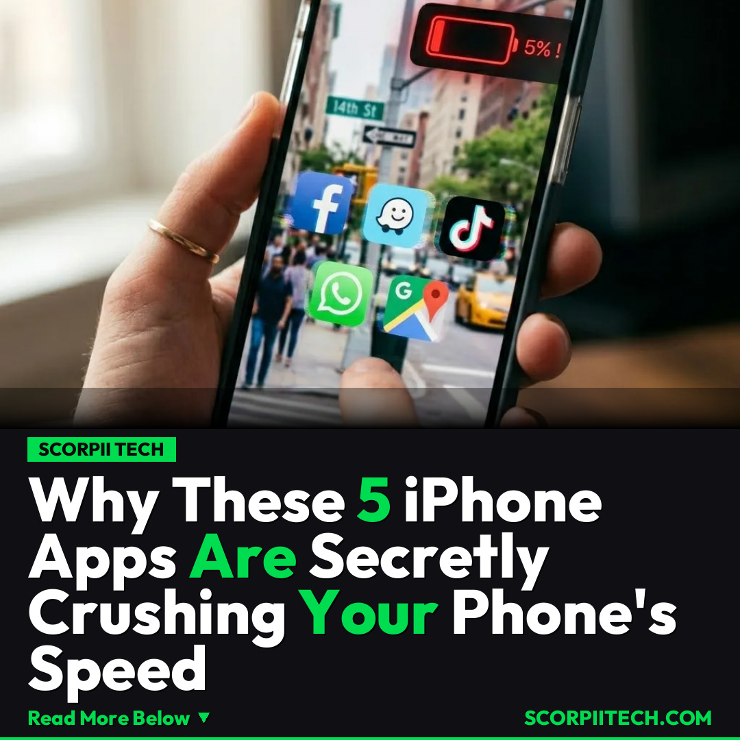 Why These 5 iPhone Apps Are Secretly Crushing Your Phone's Speed