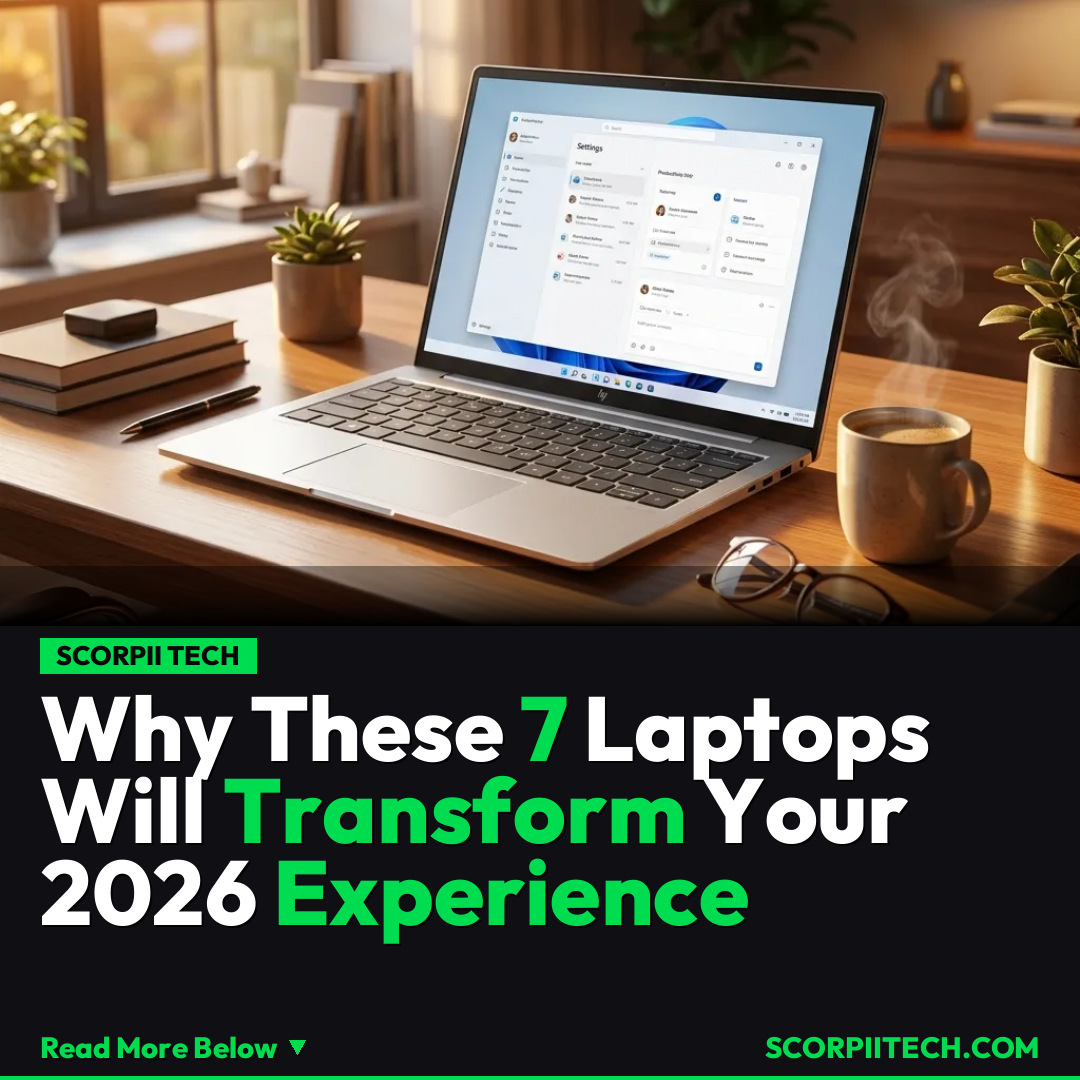 Why These 7 Laptops Will Transform Your 2026 Experience