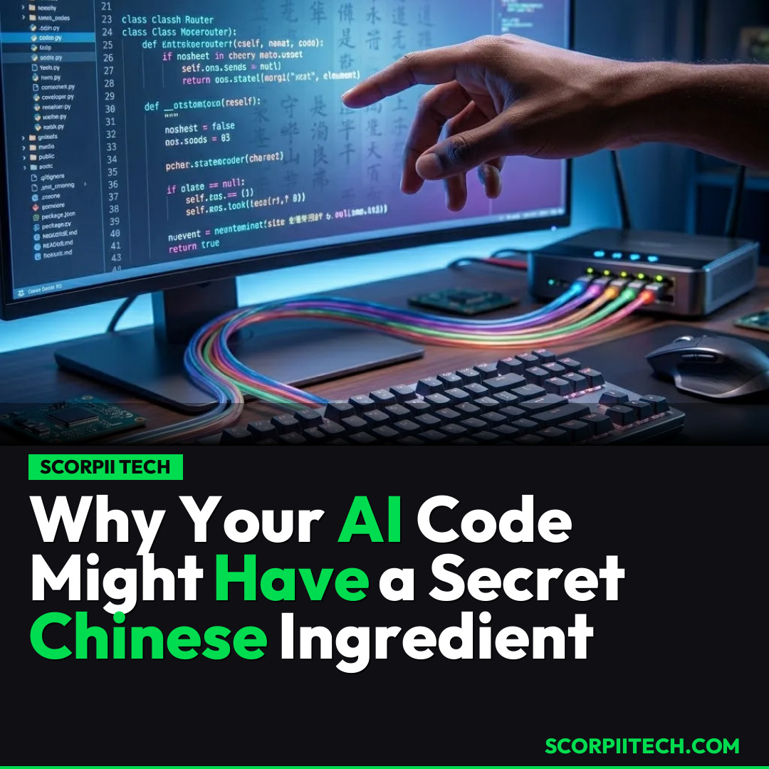 Why Your AI Code Might Have a Secret Chinese Ingredient