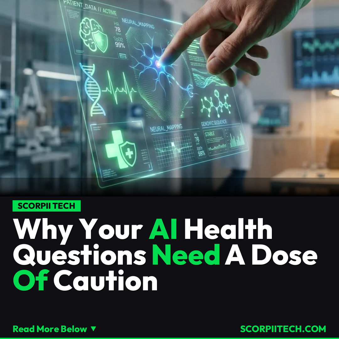 Why Your AI Health Questions Need A Dose Of Caution