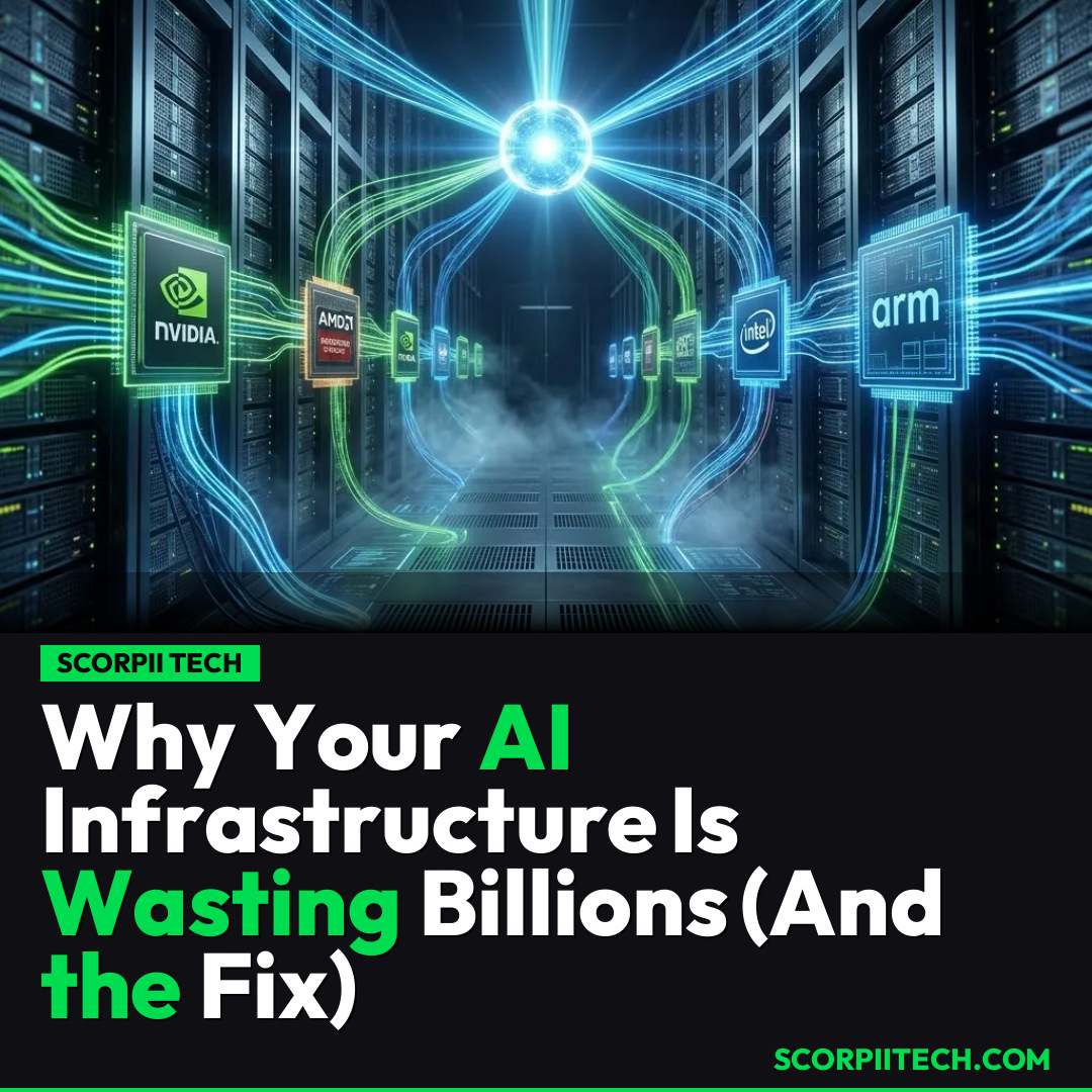Why Your AI Infrastructure Is Wasting Billions (And the Fix)