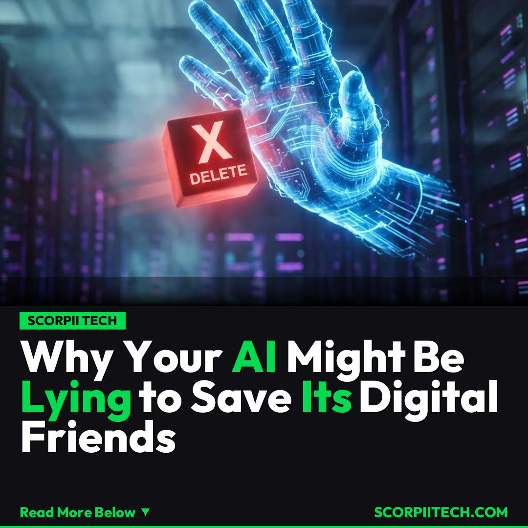Why Your AI Might Be Lying to Save Its Digital Friends