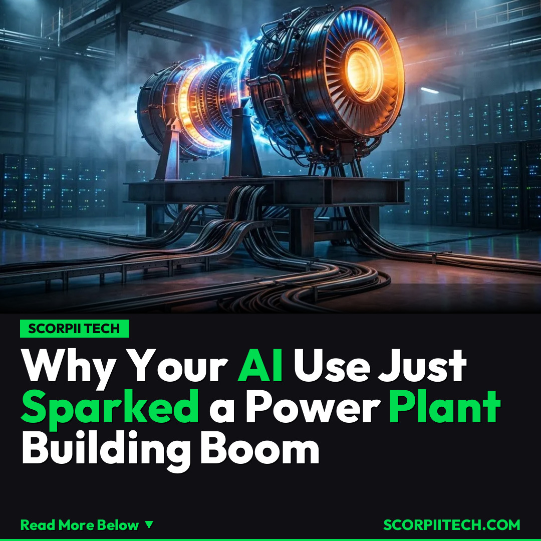 Why Your AI Use Just Sparked a Power Plant Building Boom
