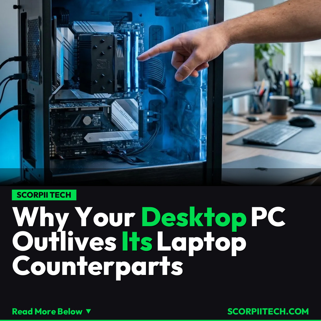 Why Your Desktop PC Outlives Its Laptop Counterparts