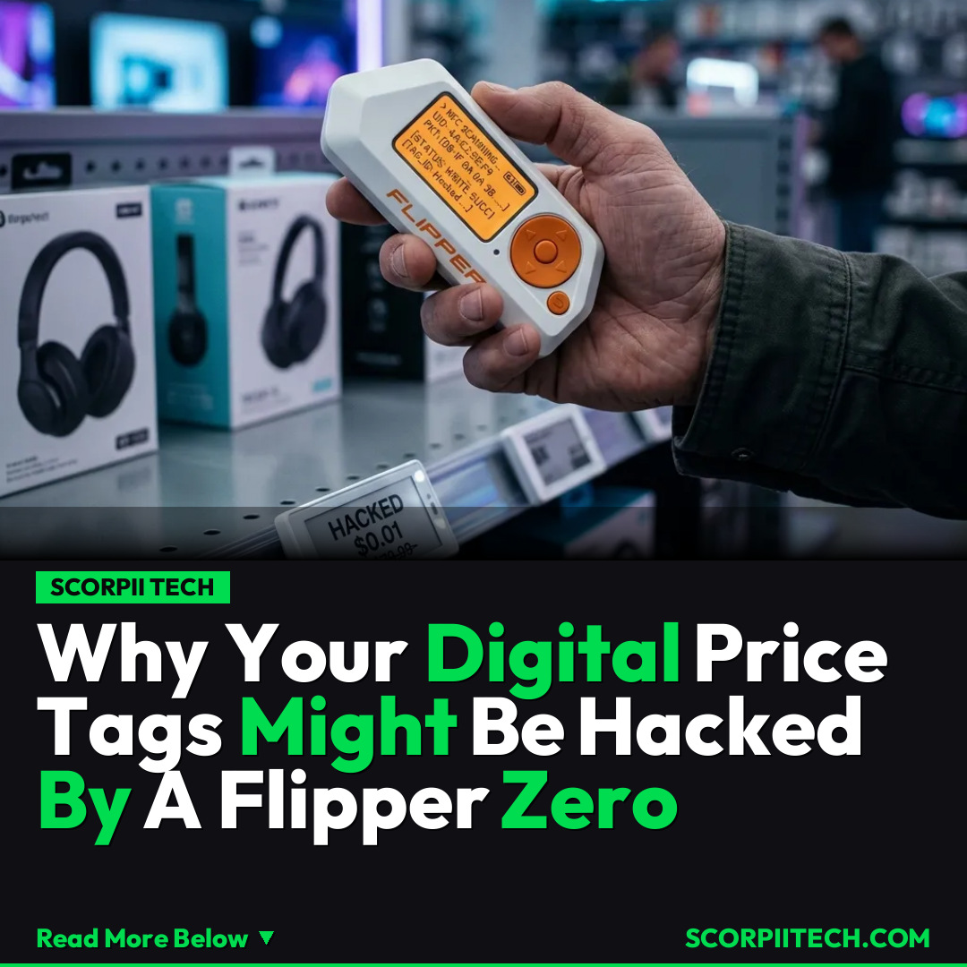 Why Your Digital Price Tags Might Be Hacked By A Flipper Zero