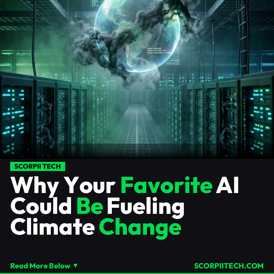 Why Your Favorite AI Could Be Fueling Climate Change