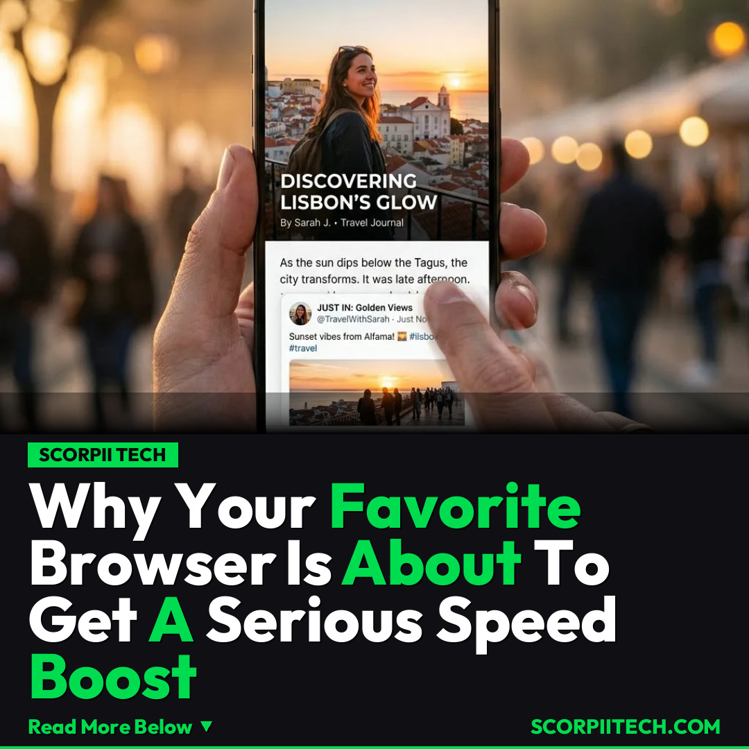 Why Your Favorite Browser Is About To Get A Serious Speed Boost